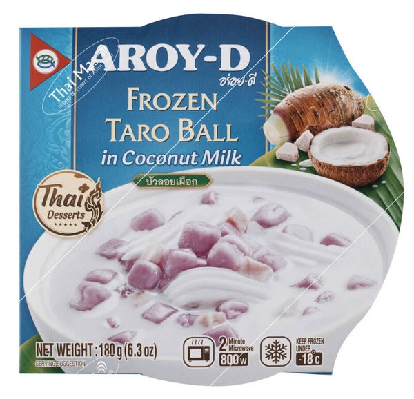 Taro Ball in Coconutmilk  180g (Aroy-D Brand)