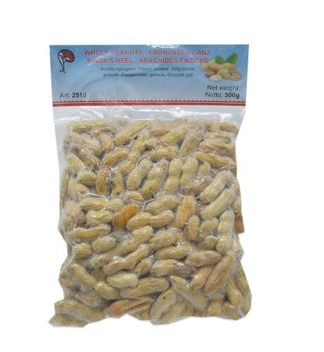 Whole Boiled Peanuts 500g