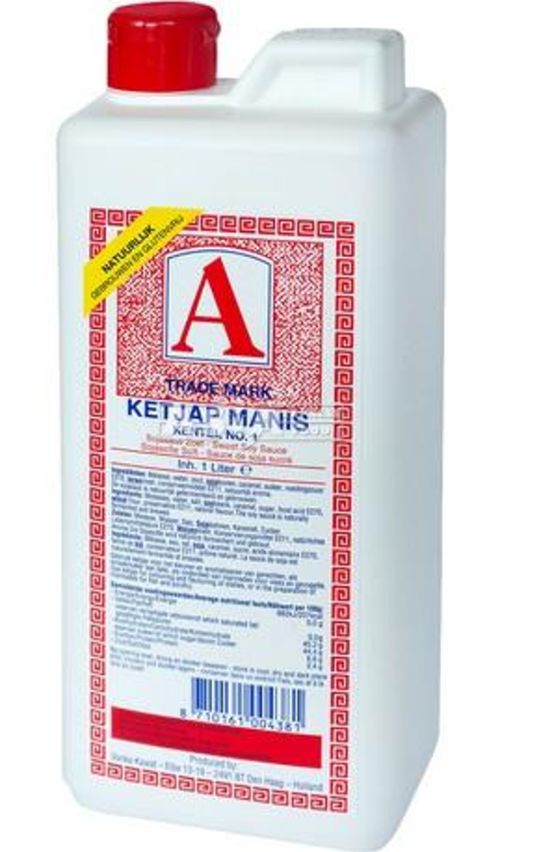 Zoete Sojasaus (Ketjap Manis) 1L (A Brand)