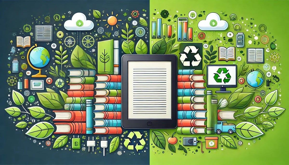 The Environmental Impact of eBooks vs. Print Books | Hudkins Publishing