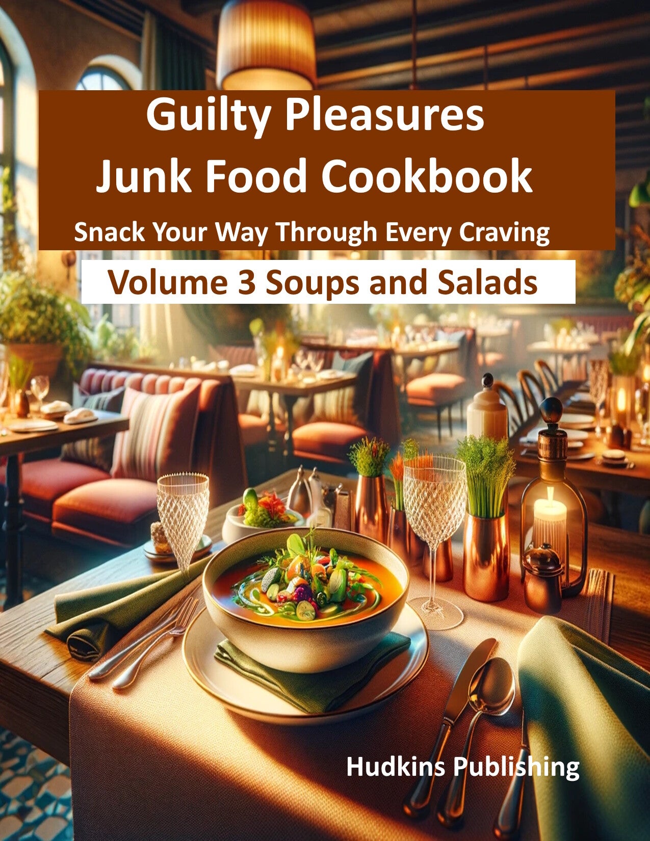 Guilty Pleasures Soups and Salads, Junk Food Cookbook: Vol 3, Hudkins Publishing