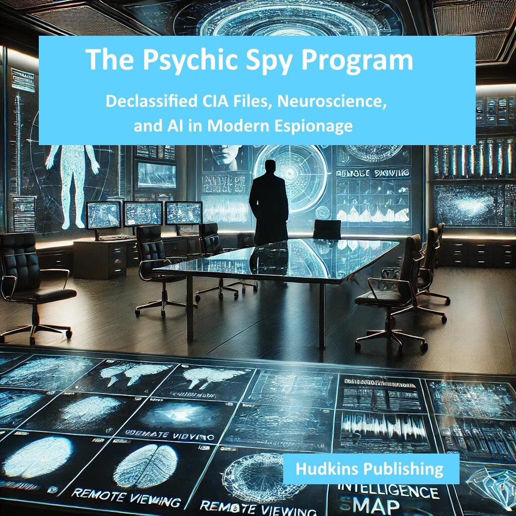 The Psychic Spy Program:  Declassified CIA Files, Neuroscience, and AI in Modern Espionage, Self-Help, Hudkins Publishing