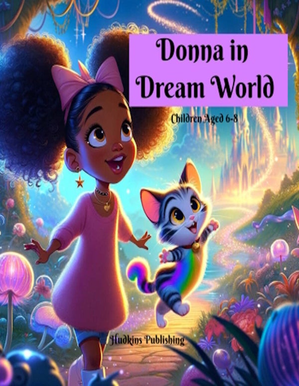 Donna in Dreamworld Child's Story ages 6-8, Hudkins Publishing