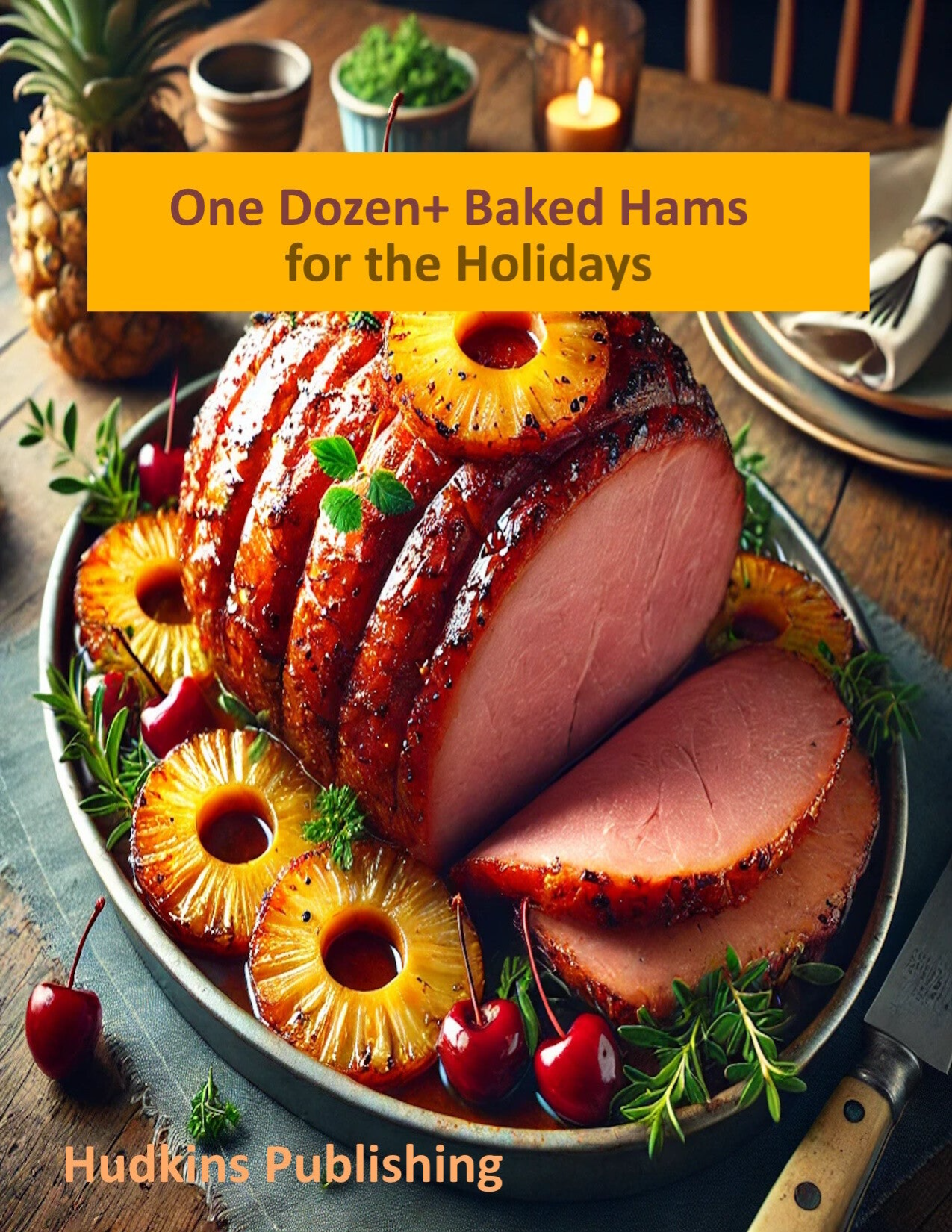 One Dozen + Baked Hams for The Holidays, Cookbook, Hudkins Publishing