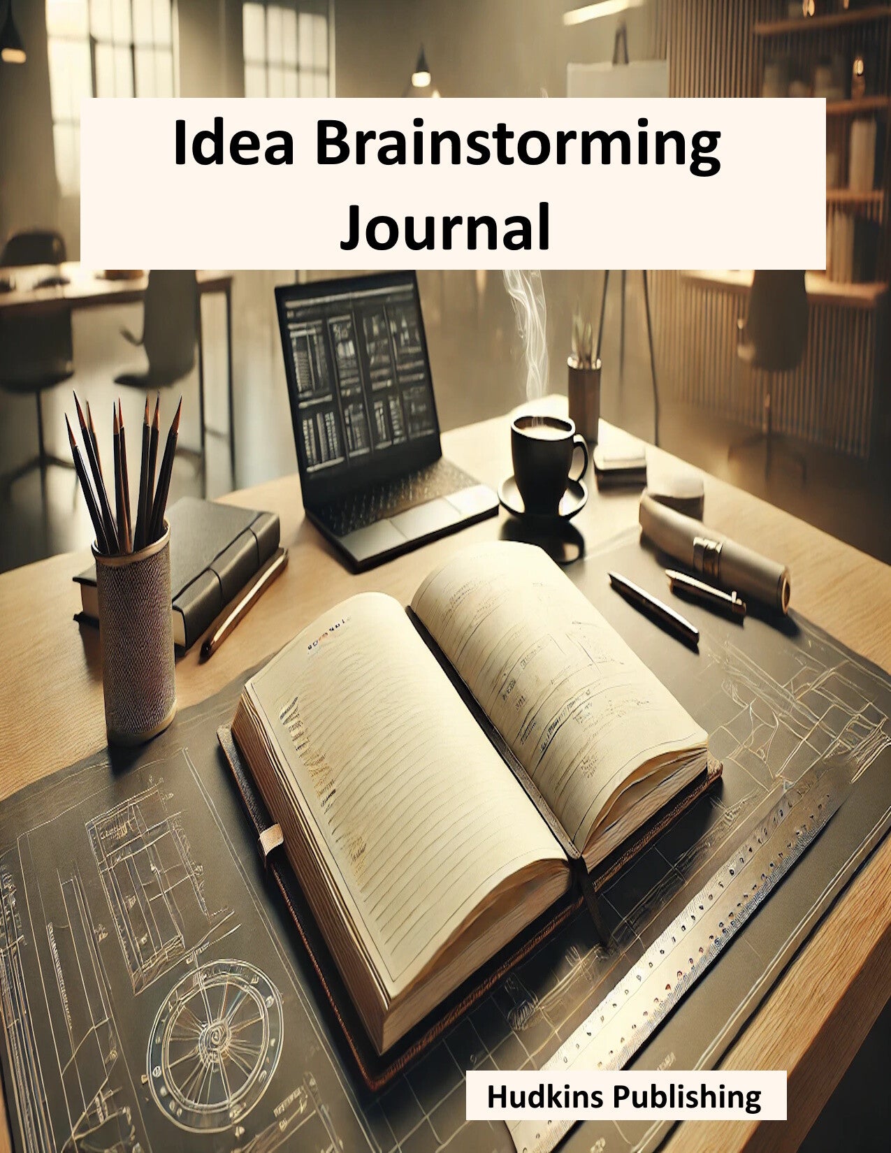 Idea Brainstorming Journal, Professional Journal, Hudkins Publishing