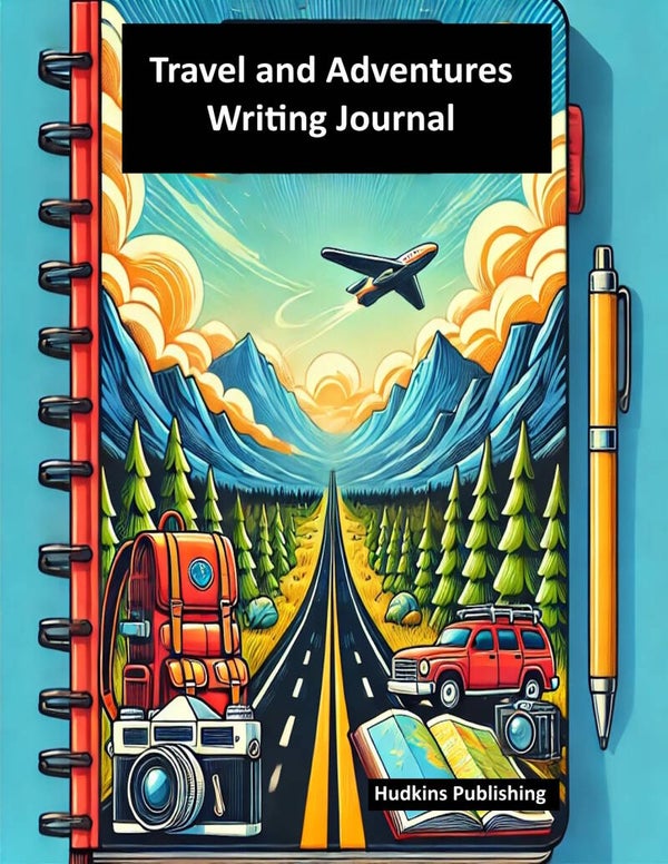 My Travel and Adventures Journal, Travel Journal, Hudkins Publishing