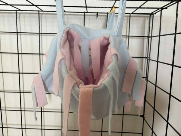 Dobbelt hængekøje Pink/Blå