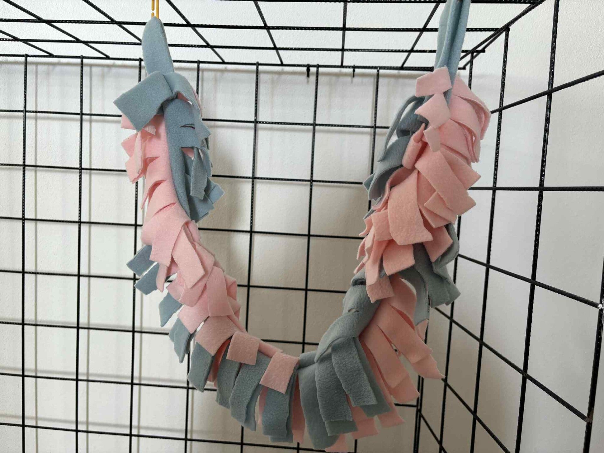 Fleece-legetøj pink/blå