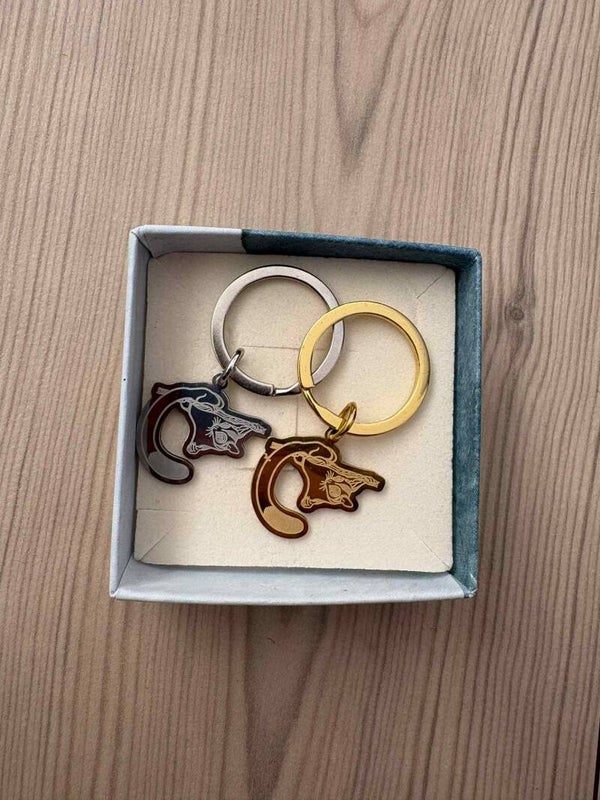 Nøglering med Sugar Glider Motiv