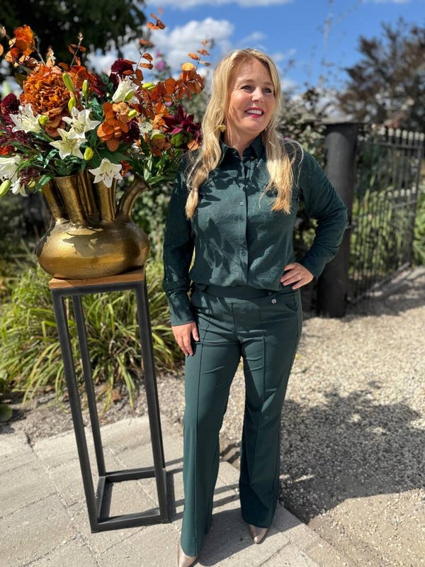 Triple Nine - Broek Velvet Green