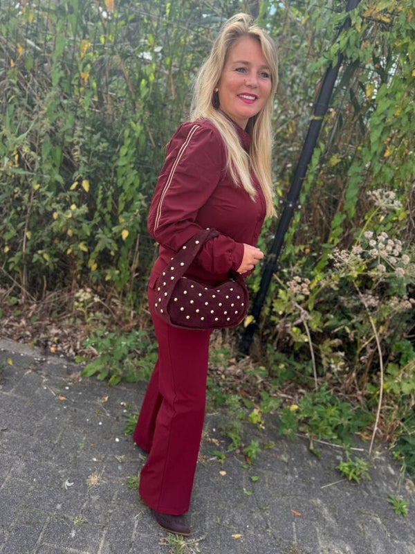 Triple Nine - Broek Burgundy