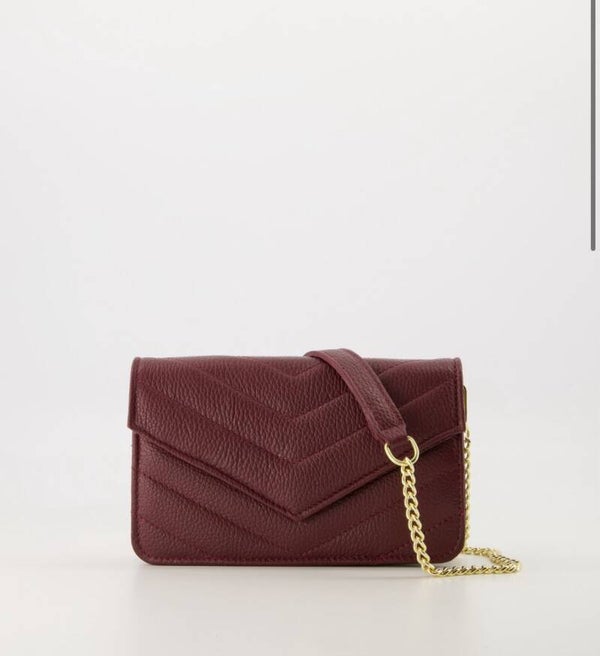 Laurie crossbody burgundy