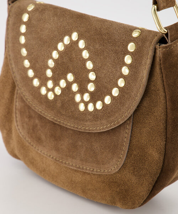 Schoudertas amy met studs