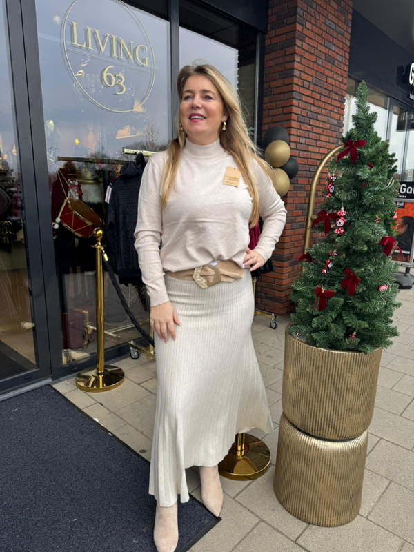 Kol truitje Lizzy beige