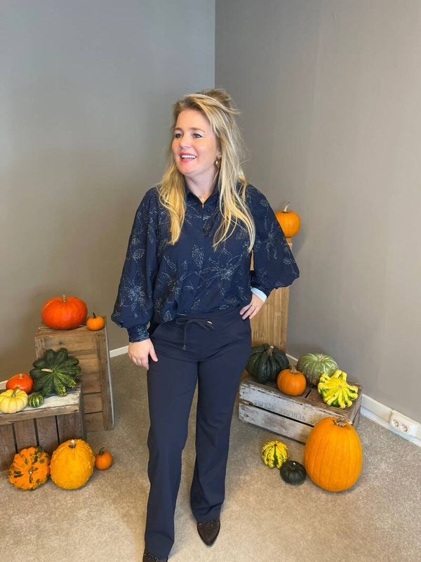 Blouse Puck blauw