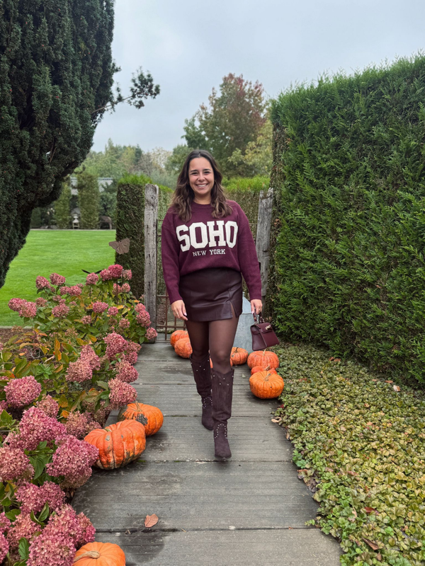 Trui SOHO bordeaux