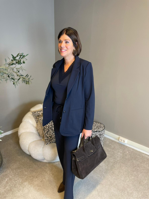 Mi Piace - blazer bonded dark blue
