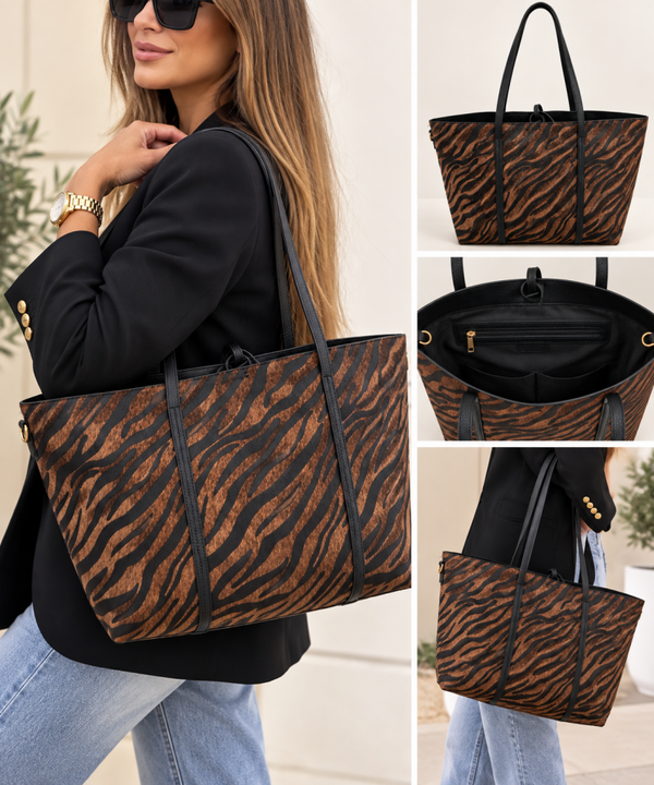 BOLSO ANIMAL PRINT PELO