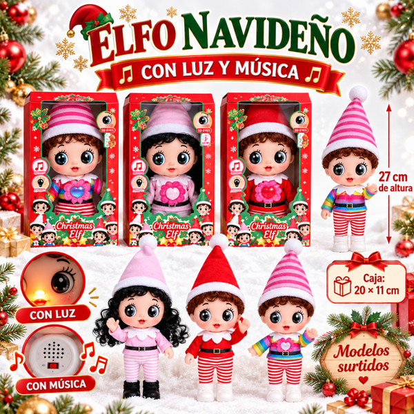 ELFO NAVIDEÑO 27cm