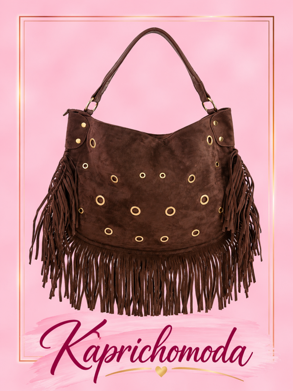 BOLSO FLECOS Y TACHUELA