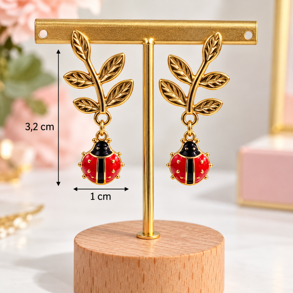 PENDIENTES MARIQUITA HOJA