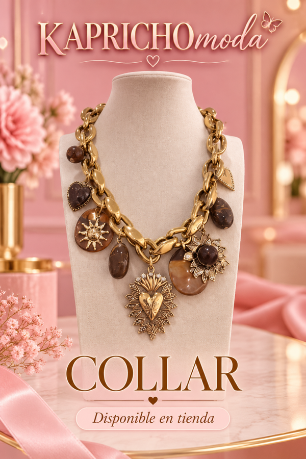COLLAR GRANDE CORAZONES