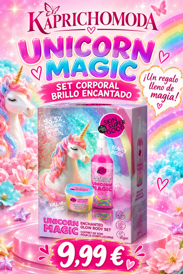 SET CORPORAL UNICORNIO