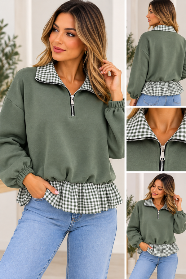 SUDADERA VICHY