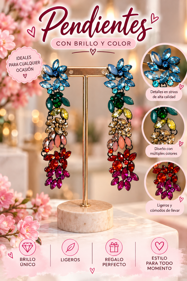 PENDIENTES PIEDRAS
