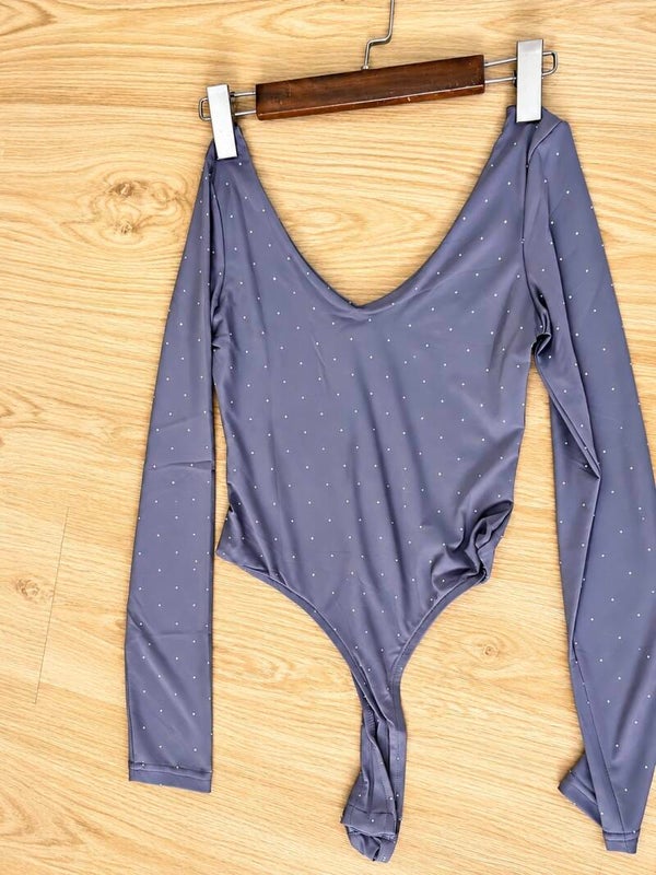 BODY LICRA CON BRILLOS