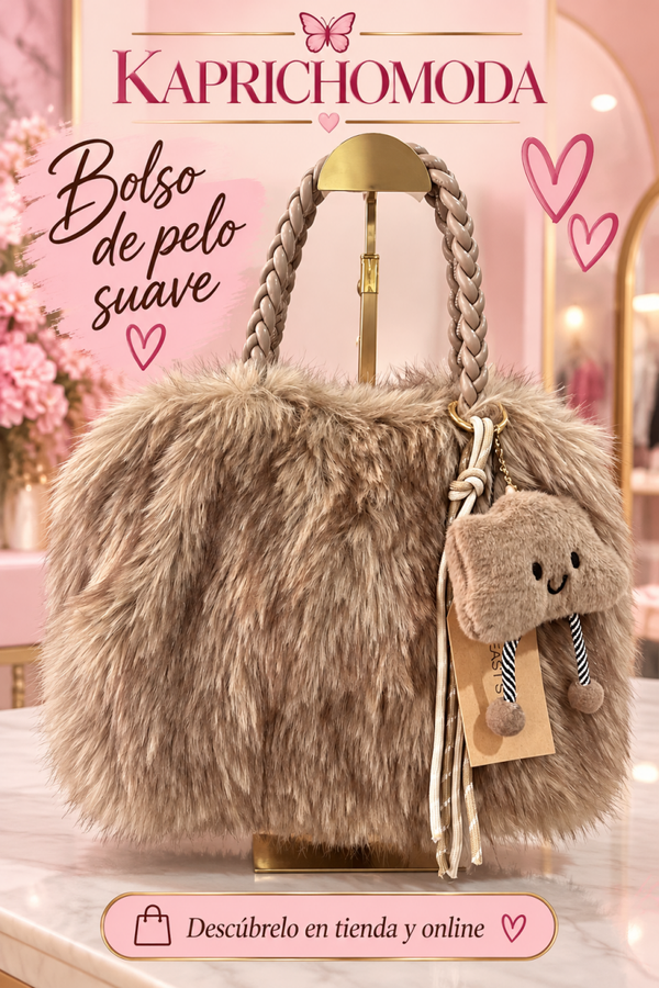 BOLSO PELUCHE