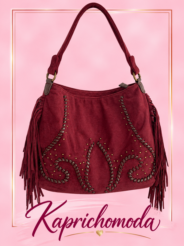 BOLSO FLECOS GRABADOS