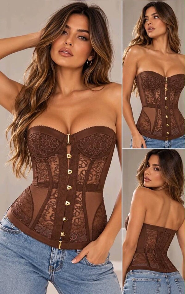 TOP CORTSET GRETA