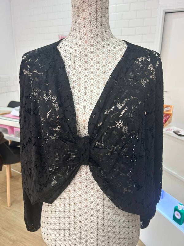 BLUSA ENCAJE