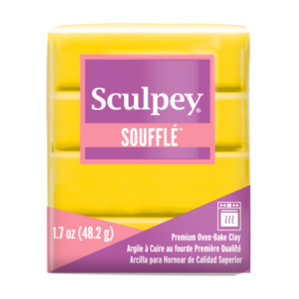 Sculpey Soufflé Canary 48gram