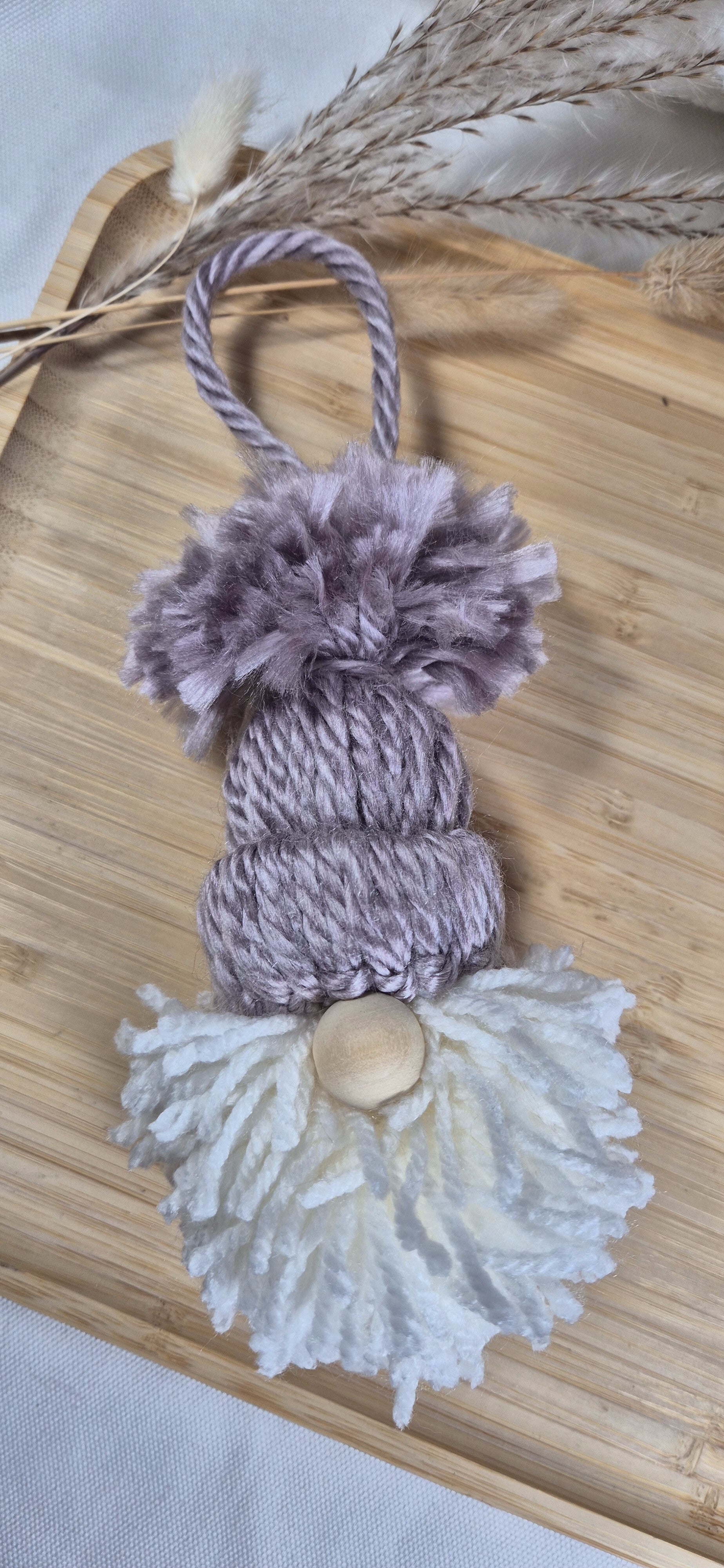 Kerst Gnoom grey/purple