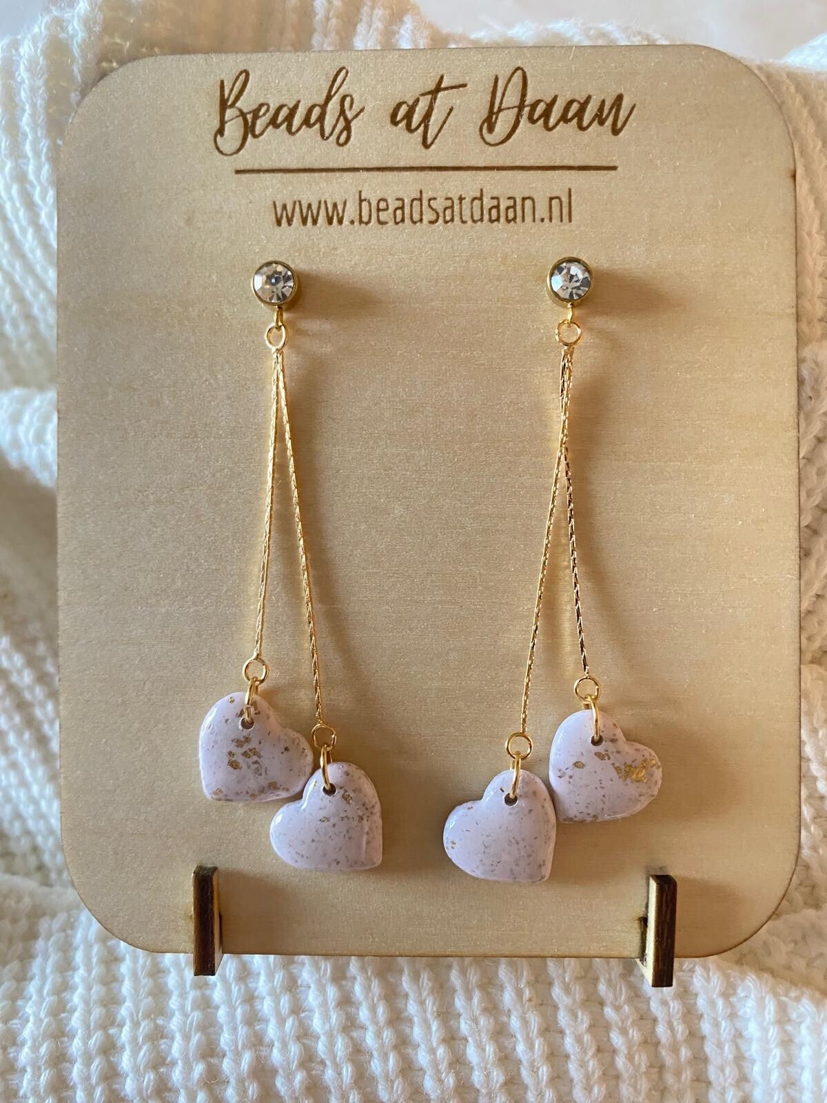 Oorbellen two hearts