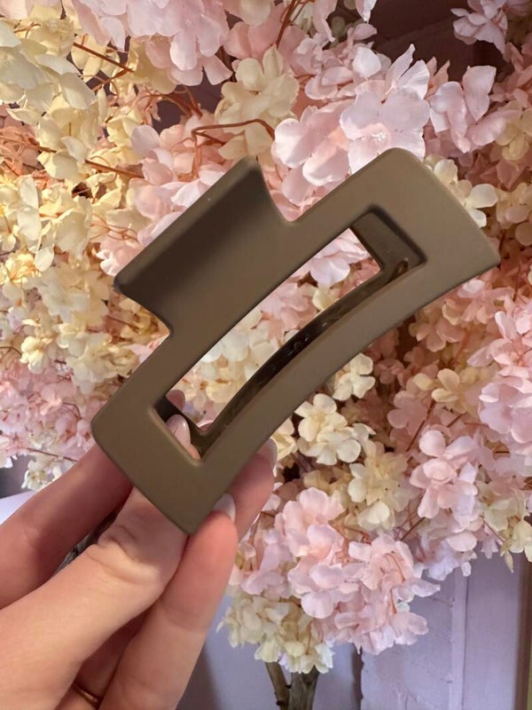 Haarklem licht bruin