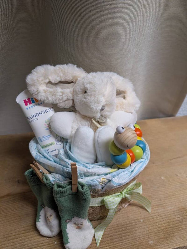 Windelgeschenk - Hase