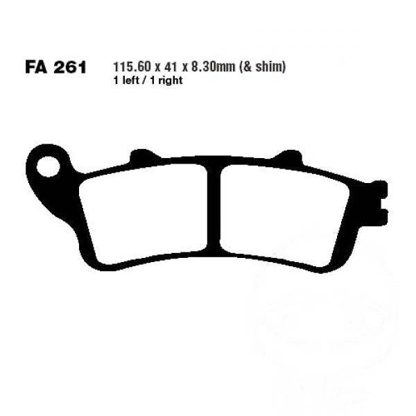 EBC EPFA261 HH vorne oder hinten