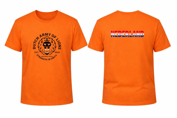 Dutch Army of Lions Oranje T-shirt -  Legacy Edition - Iconic Moments collection