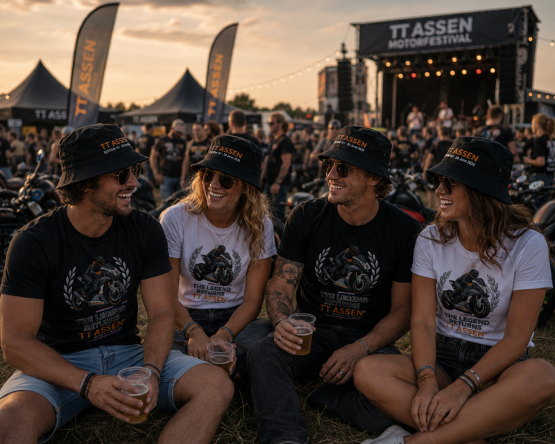 TT Assen 2026 T-shirt - TT T-shirt 2026 Dutch TT 2026 merchandise TT kleding - Dutch Motogp Assen - TT merchandise 