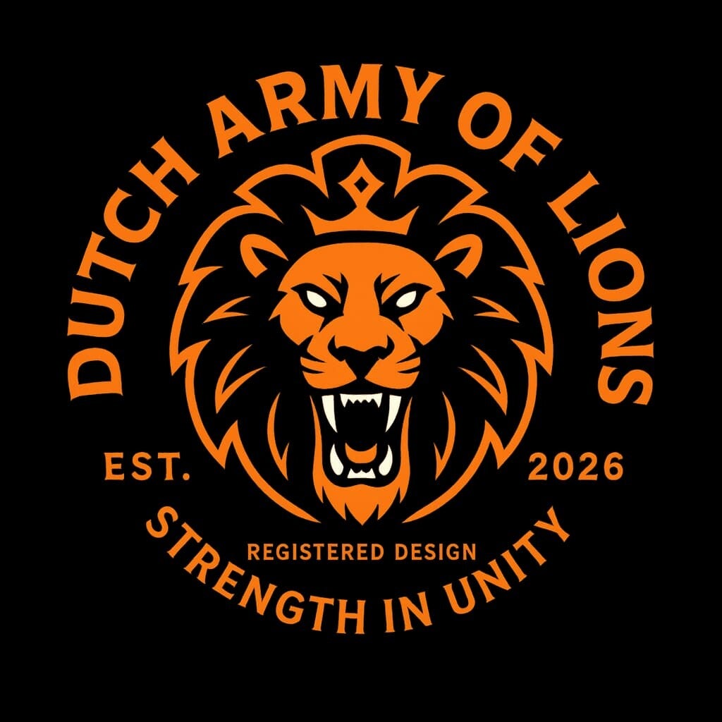 WK Voetbal 2026 T-shit - Oranje Leeuw T-shirt - Nederlandse supporters T-shirt