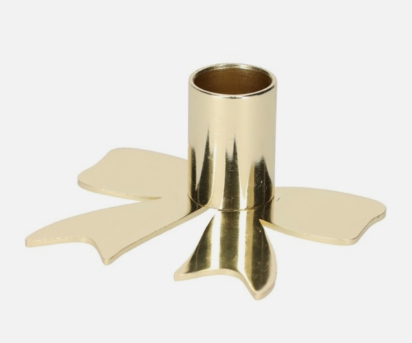 Kandelaar strik | Goud