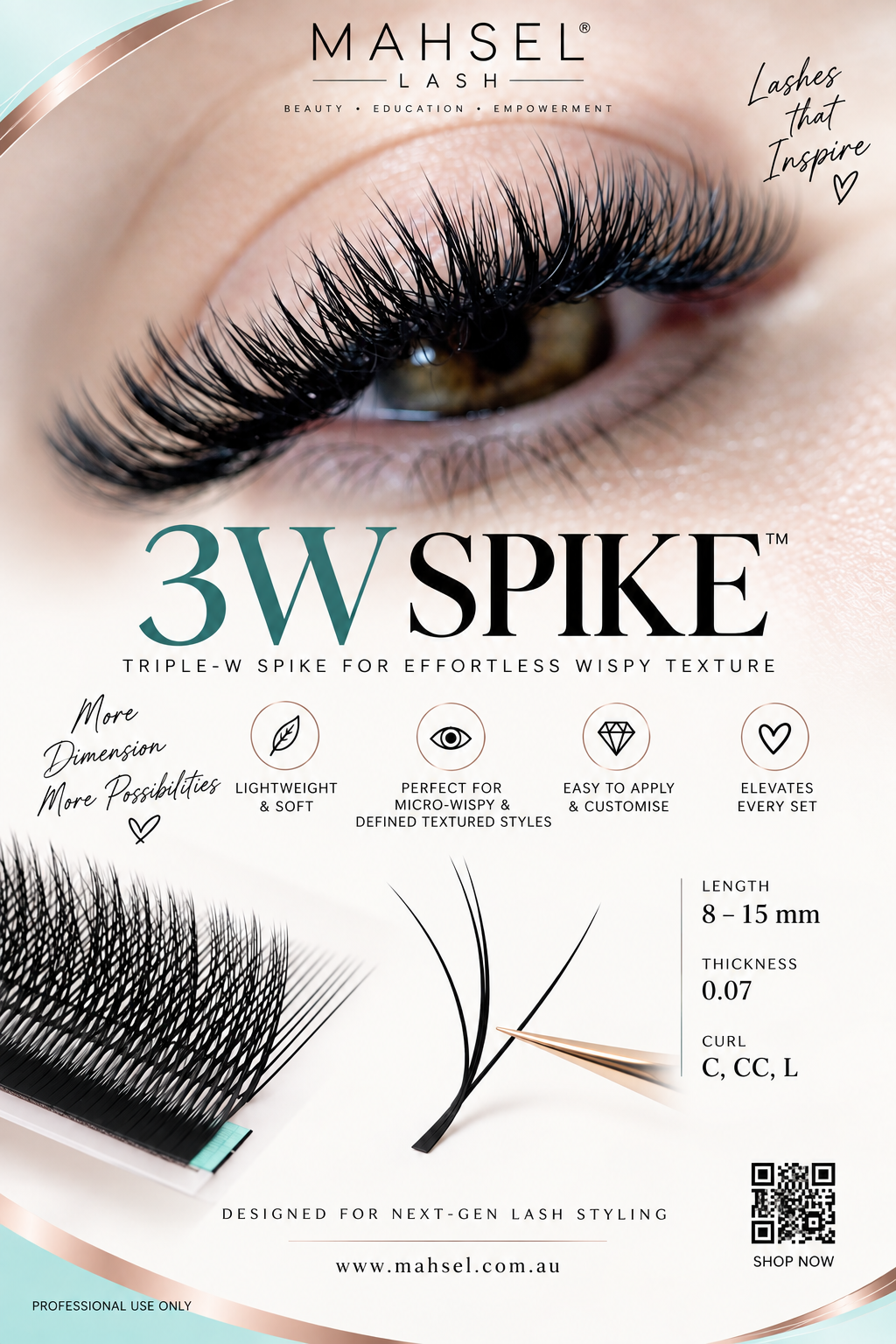 3W Spike 2size tray