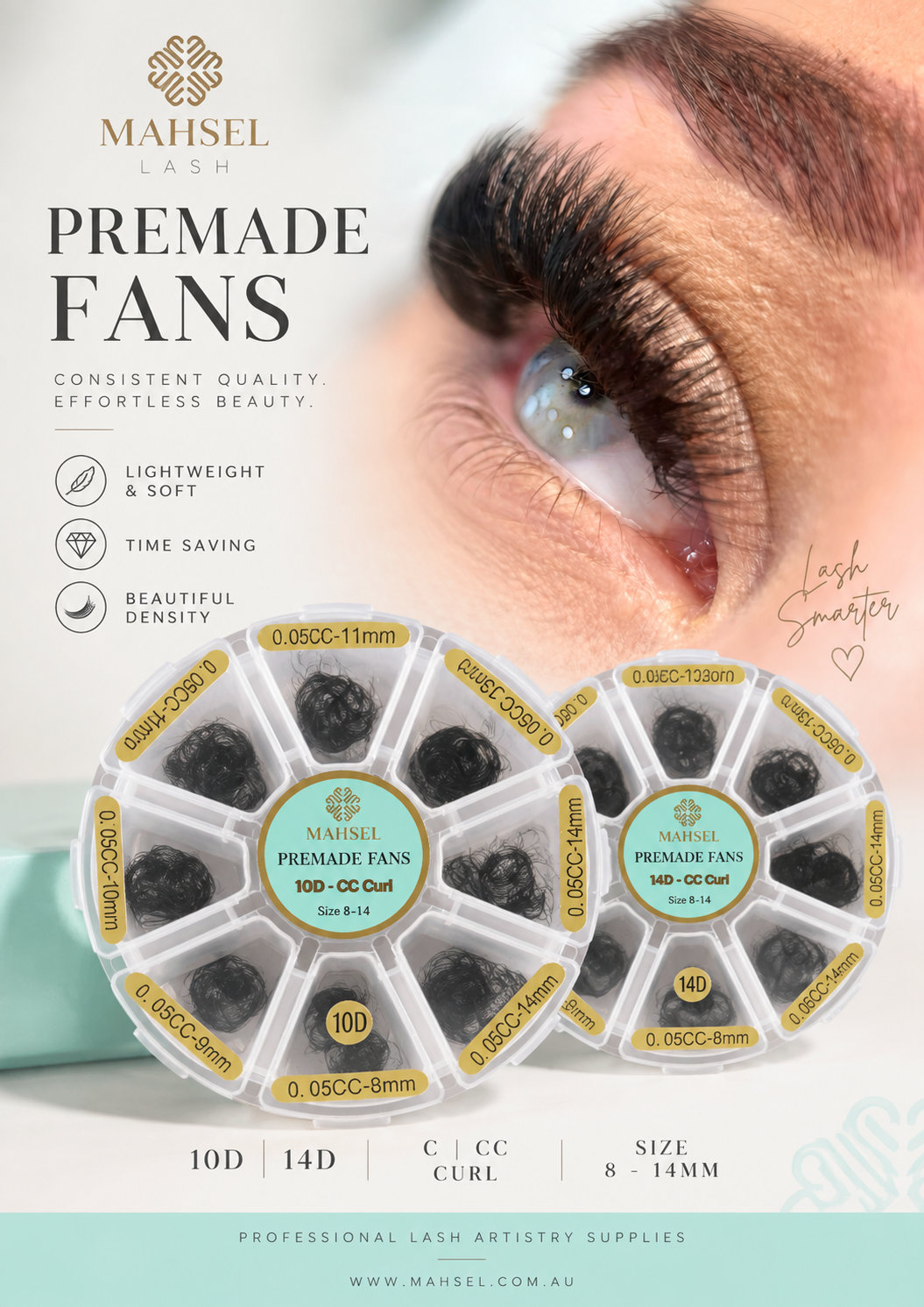 Promade Loose fans - 500 Mix Fans