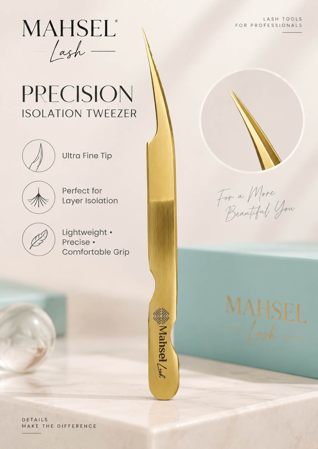 Isolation tweezer