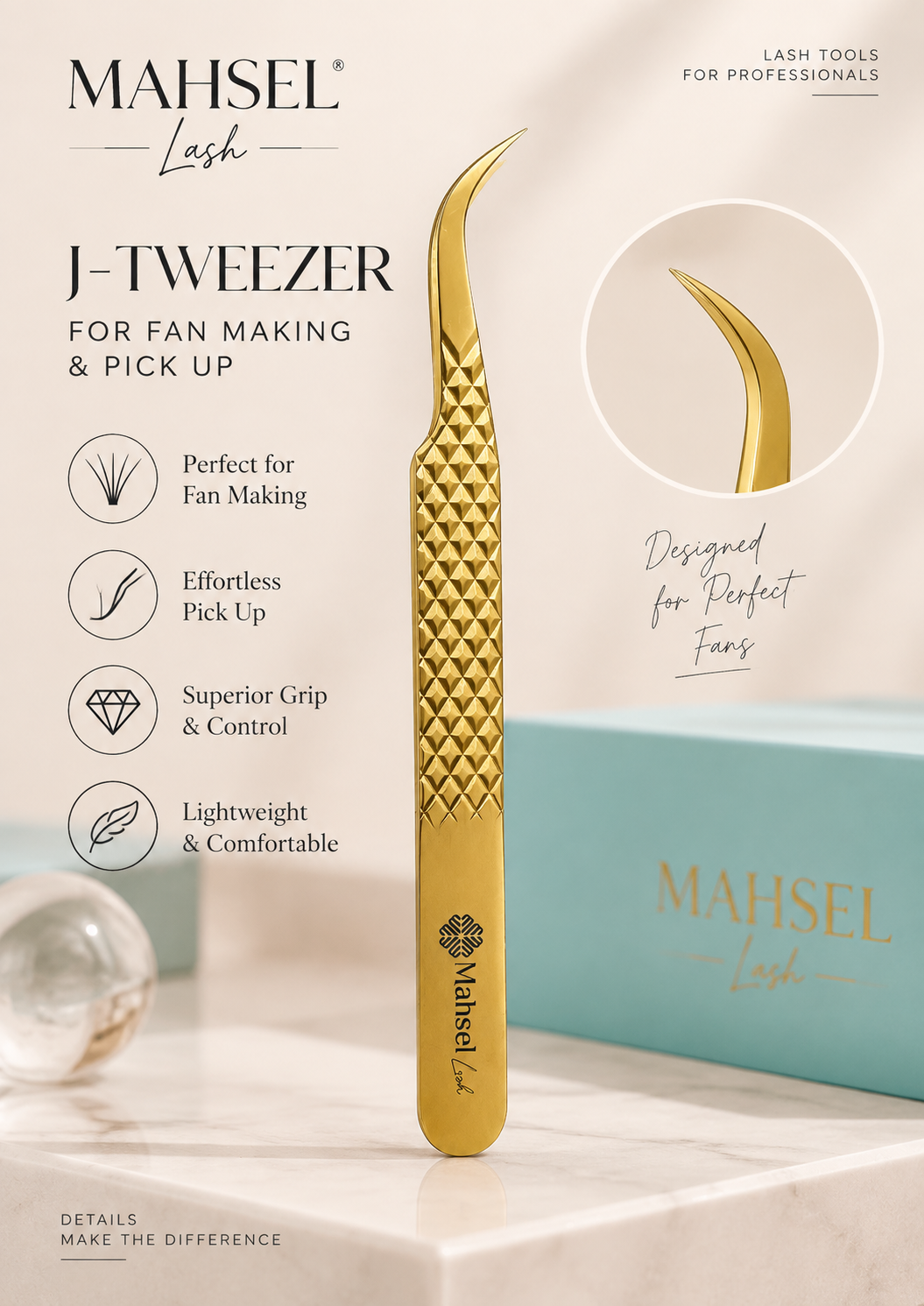 J plus volume tweezer