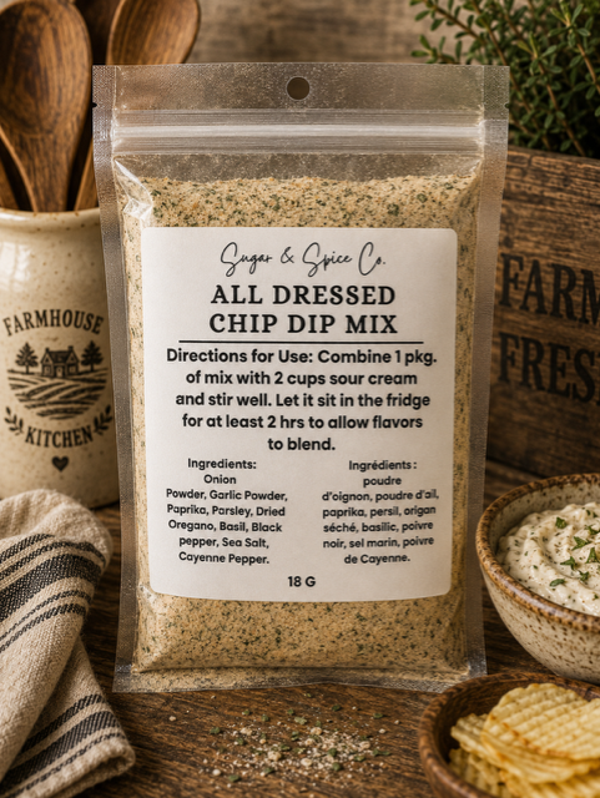 All Dressed Chip Dip Mix