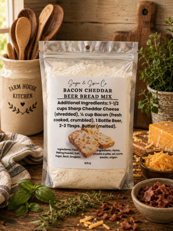 Bacon Cheddar Beer Bread Mix